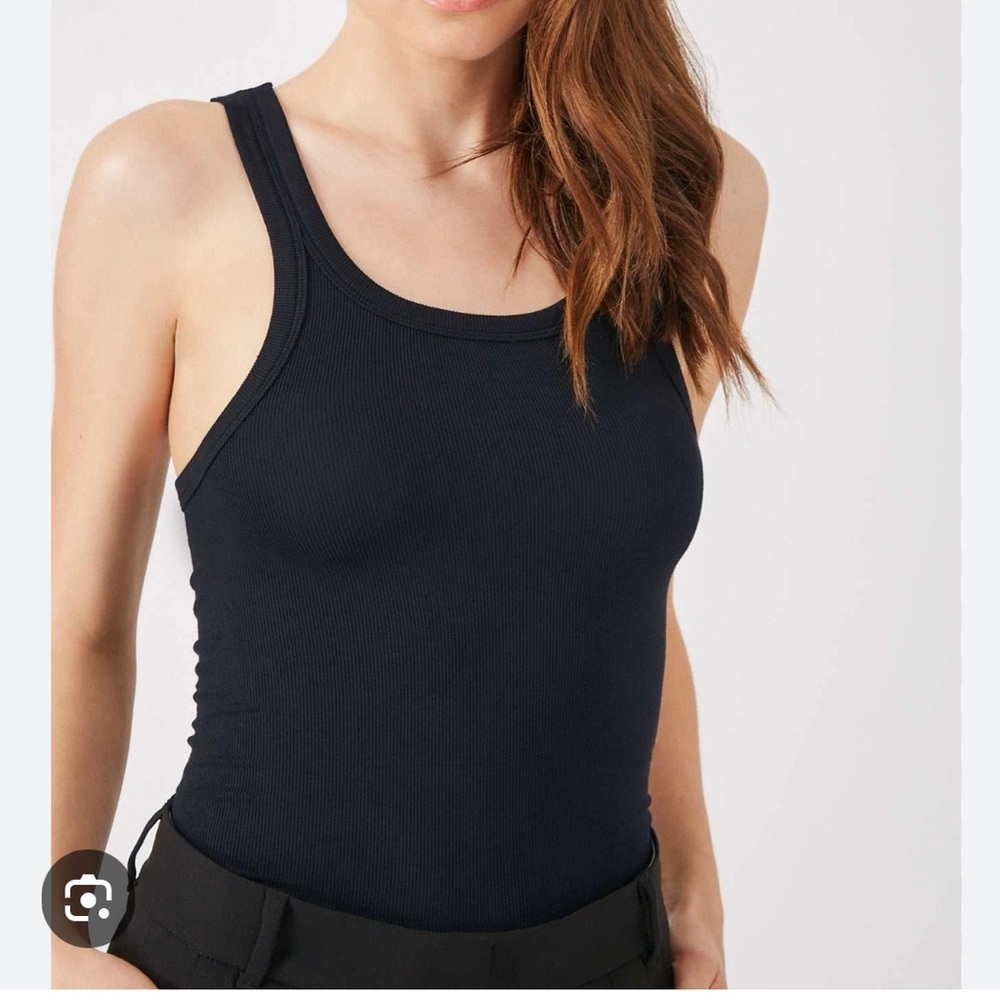 Grey/Ven ribbed tank